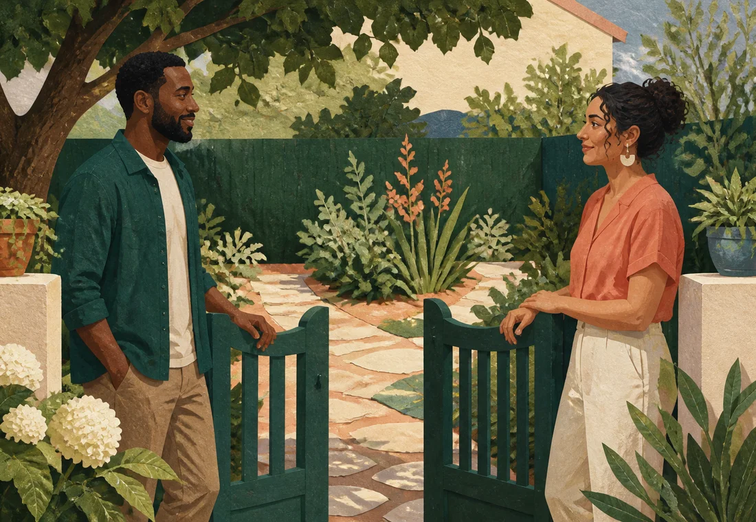 Editorial illustration for Building Healthy Boundaries in Relationships